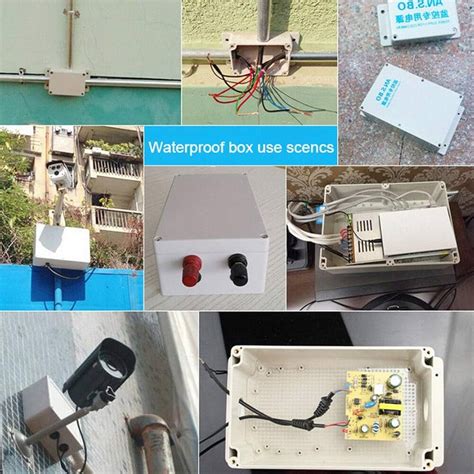 Weatherproof Electrical Box Dustproof , IP66 ABS Plastic Universal ...