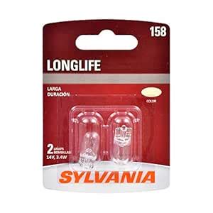 SYLVANIA - 158 Long Life Miniature - Bulb, Ideal for Interior Lighting ...