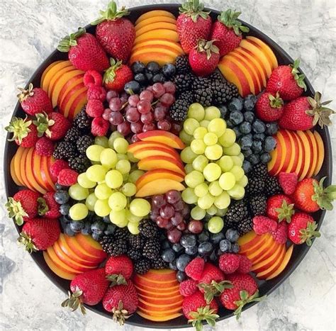 Fruit platter | Healthy snacks, Fruit platter designs, Yummy food