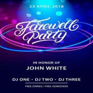 100+ Creative Farewell Invitation Message For Everyone