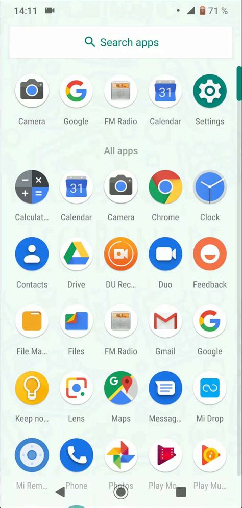 Image result for Android Program Screen
