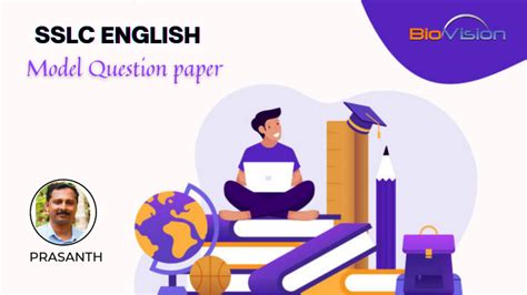 SSLC English - Model Question Paper 2022 - New Pattern