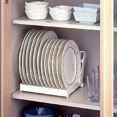 Dish Storage by Foldable Dish Plate Drying Rack Organizer Drainer Plastic Dish Storage