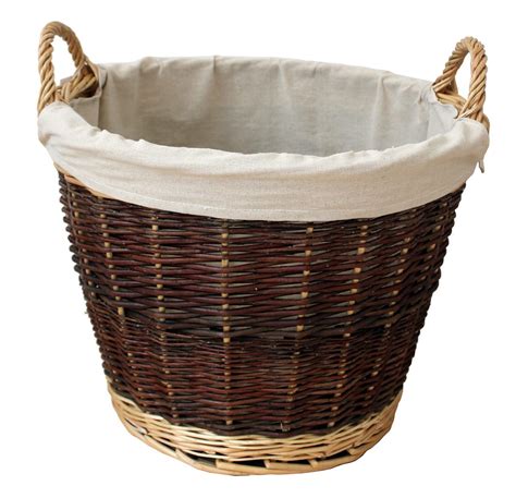 Large Round Wicker Basket - FRSDirect