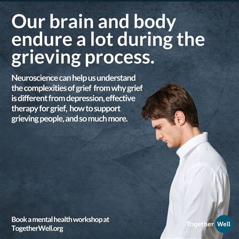 What happens in the brain and body during the grieving process ...