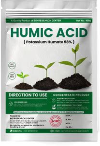 Bio Research Center POTASSIUM HUMATE 98%PURE GRADE Shiny Flakes 900g X ...