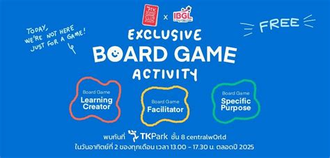 TK Board Game Club x IBGL: Exclusive Board Game Activity, 8th floor of ...