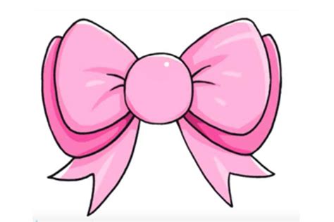 How to draw a Bow: In Pencil, Simple and three options