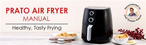 Wonderchef Prato Manual Air Fryer for Home & Kitchen with 5 Pre-set ...