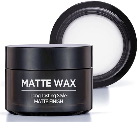 Amazon.com: Pomade For Men, All Day Hold Matte Hair Wax, Matte Finish ...