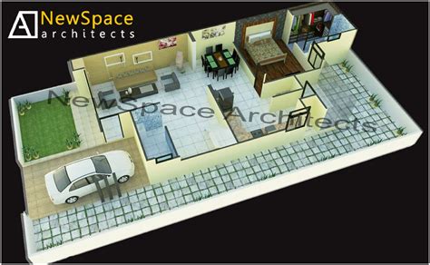 Building 3D Plans - NewSpace Architects