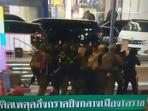 泰国呵叻府枪击案枪手逃窜至商场停车场，大批军警警戒封锁-河北经济网-长城网