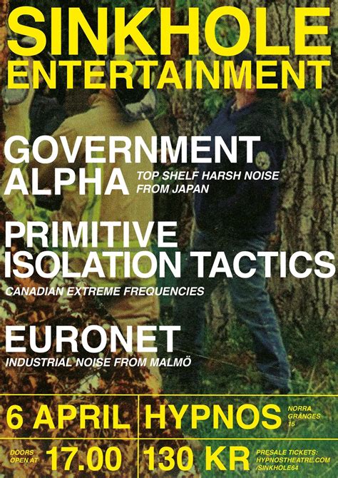 SINKHOLE: GOVERNMENT ALPHA, PRIMITIVE ISOLATION TACTICS, EURONET ...