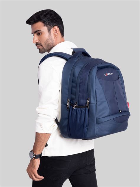 Buy Eden DX Navy Blue Laptop Backpack Bag Manufacturer