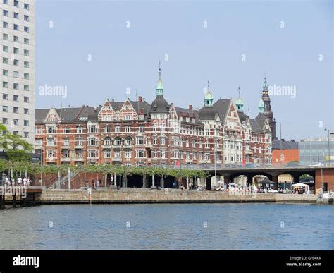 waterside scenery in Copenhagen, the capital city of Denmark Stock Photo - Alamy