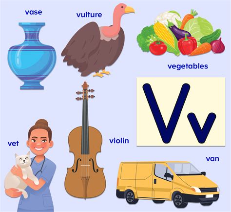 Words that Start With the Letter V for Kids | ABCmouse