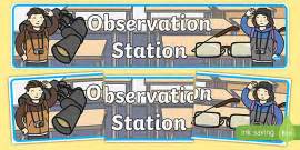 Sandwich Station Display Banner (teacher made) - Twinkl