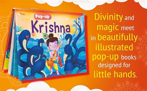Pop Up Krishna Book for Children: 3D Interactive Lord Krishna Pop Up ...