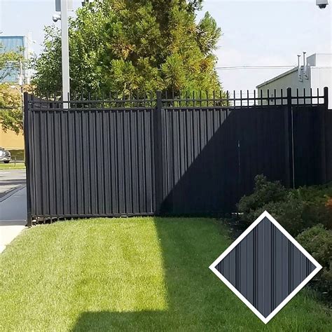 6' Ornamental Fence Privacy Slats Kit For 1" Sq. Pickets (20 Slats ...