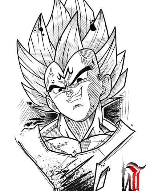 Majin Vegeta, Dragon Ball Z | Tatuagens de anime, Desenhos para ...