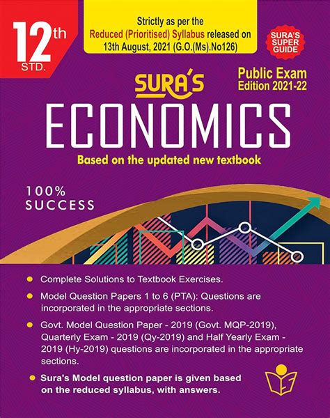 SURA`S 12th STD Economics Guide (Reduced Prioritised Syllabus) 2021-22 ...