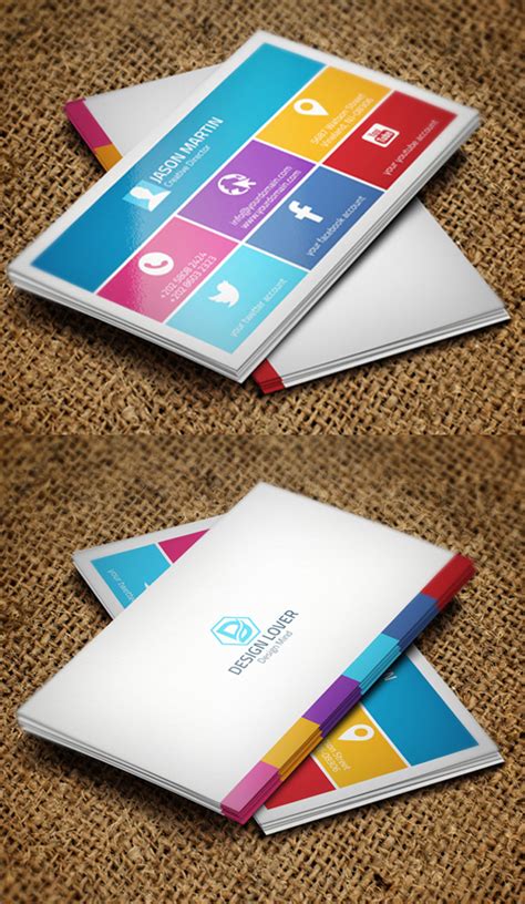 Example of Business Cards Design 的图像结果