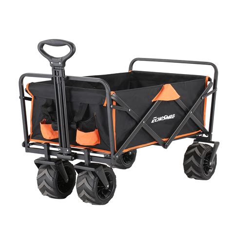 Snapklik.com : EchoSmile Heavy Duty 350 Lbs Capacity Collapsible Wagon ...