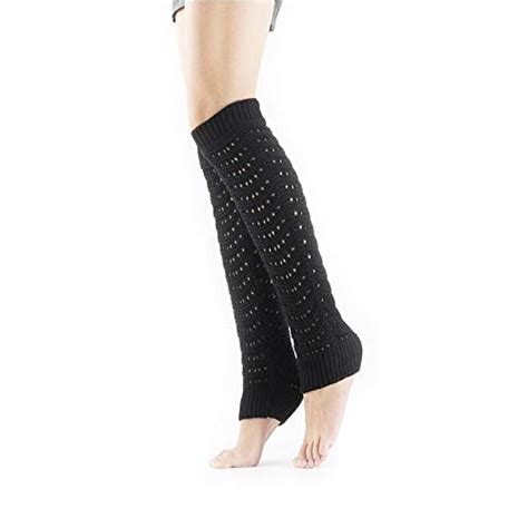 Buy Bold N Elegant Hollow Woolen Thermal Warm Long Boot Cuffs Footless ...