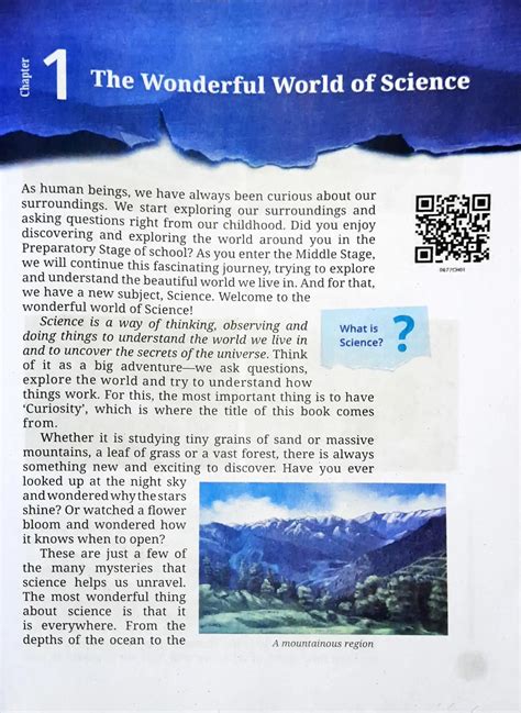 NCERT Science Textbook Grade 6 : Curiosity – Books and You