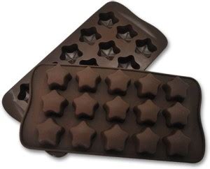 MOG Chocolate Star Silicone Cupcake/Muffin Mould 1 Price in India - Buy ...