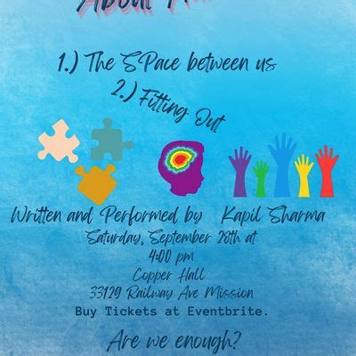 Two Shows About Autism: The Space Between Us & Fitting Out, 33129 N ...