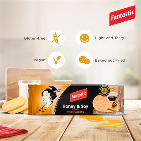 Honey Soy, Teriyaki And Salt And Vinegar Rice Crackers – Fetch N Buy