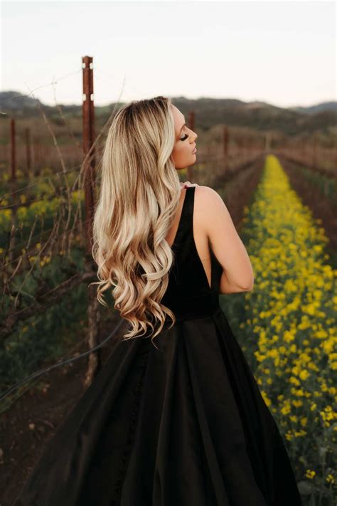 7755BLK | Stella York | Modern Luxe Black Ballgown Wedding Dress with Deep V-Neckline | Essense ...