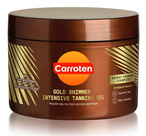 Carroten Gold Shimmer Intensive Tanning Gel ingredients (Explained)