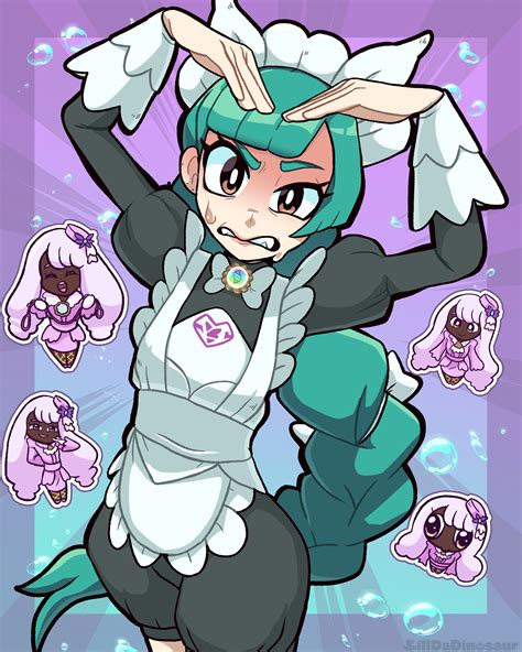 jacinthe and lebanne (pokemon and 1 more) drawn by billdadinosaur | Donmai