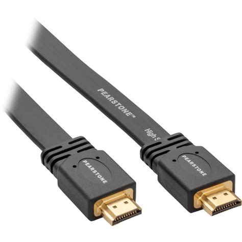 Pearstone Flat High-Speed HDMI Cable with Ethernet (6') HDA-106F