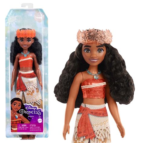 Buy Disney Princess Dolls, New for 2023, Moana Posable Fashion Doll ...