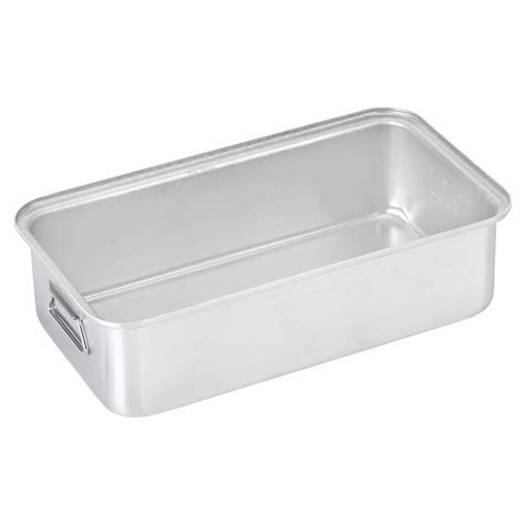 VOLLRATH, Roasting Pan with Drop Handles Pan, Aluminum, Roasting Pan ...
