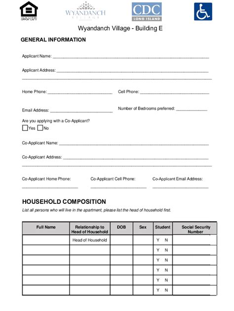 Fillable Online hcr.ny.govwyandanch-village-building-eAFFORDABLE ...