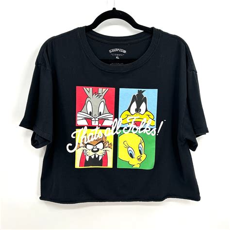 LOONEY TUNES That's All Folks Graphic Print Daffy Twe… - Gem