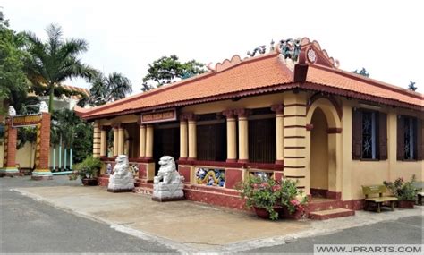 Whale Temple Or Lang Ong Nam Hai In Vung Tau, Vietnam.