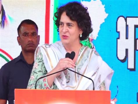 Public money is for public, not for billionaires: Priyanka Gandhi in ...