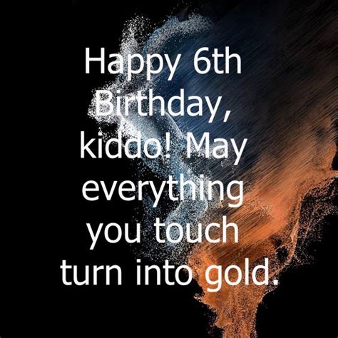 86 Happy 6th Birthday Wishes and Messages for 6-Year-Old Preschooler ...