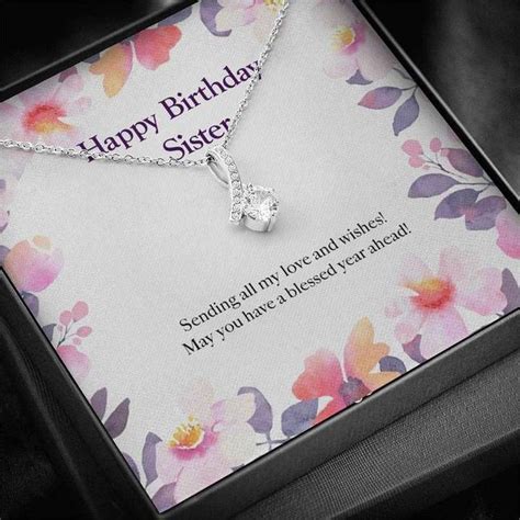 Best Birthday Gift For Sister - 925 Sterling Silver Pendant Rakva