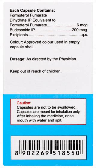 Pulmosmart 2006 Mg Pulmicaps 30 - Uses, Side Effects, Dosage, Price ...