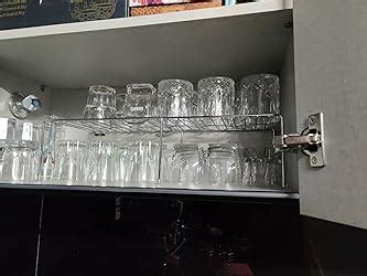 Buy LEVON Stainless Steel Kitchen Dish Rack Expandable Storage Shelves ...