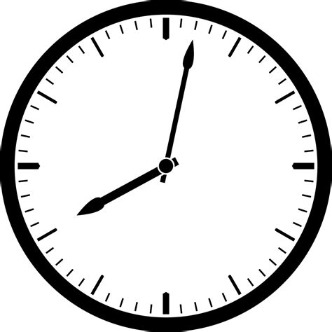 Clock 8:02 | ClipArt ETC
