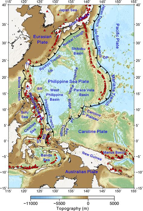 Detached Pacific Slab Beneath the Philippine Sea Plate and Its ...