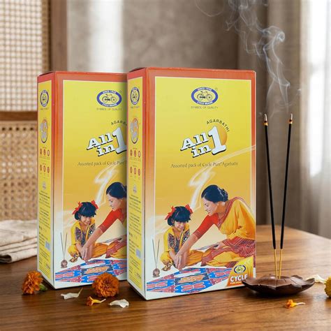 Buy Cycle Pure All in One Assorted Incense Sticks | 8 Assorted ...