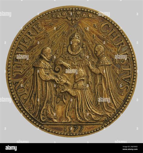 Currency of Paris (n. - d.), Foundation of the order of the Holy Spirit (main title). Bronze ...